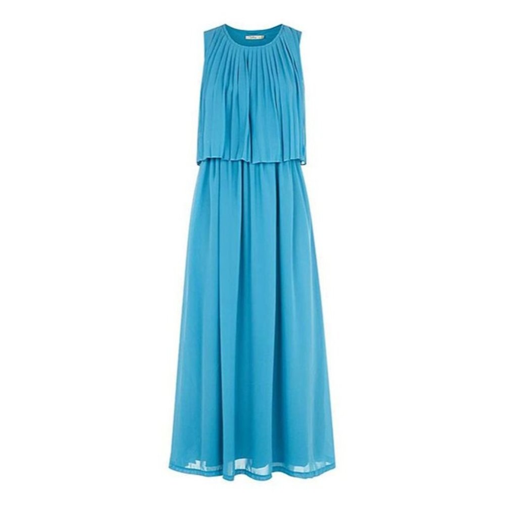 NWT Darling Tyra Maxi Dress DS15-173 Blue Size Medium